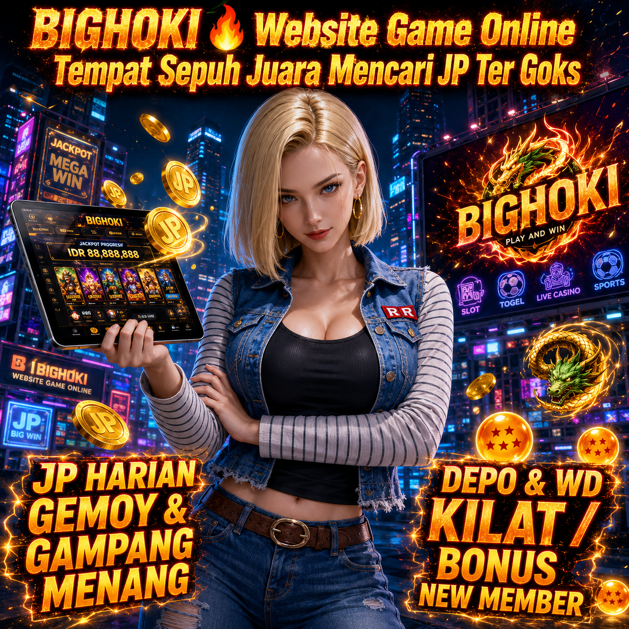BIGHOKI 🔥 Website Game Online Tempat Sepuh Juara Mencari JP Ter Goks